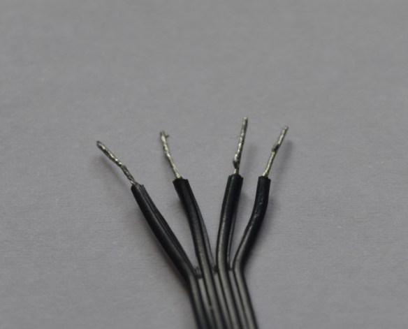 Wires tinned and ready for use!